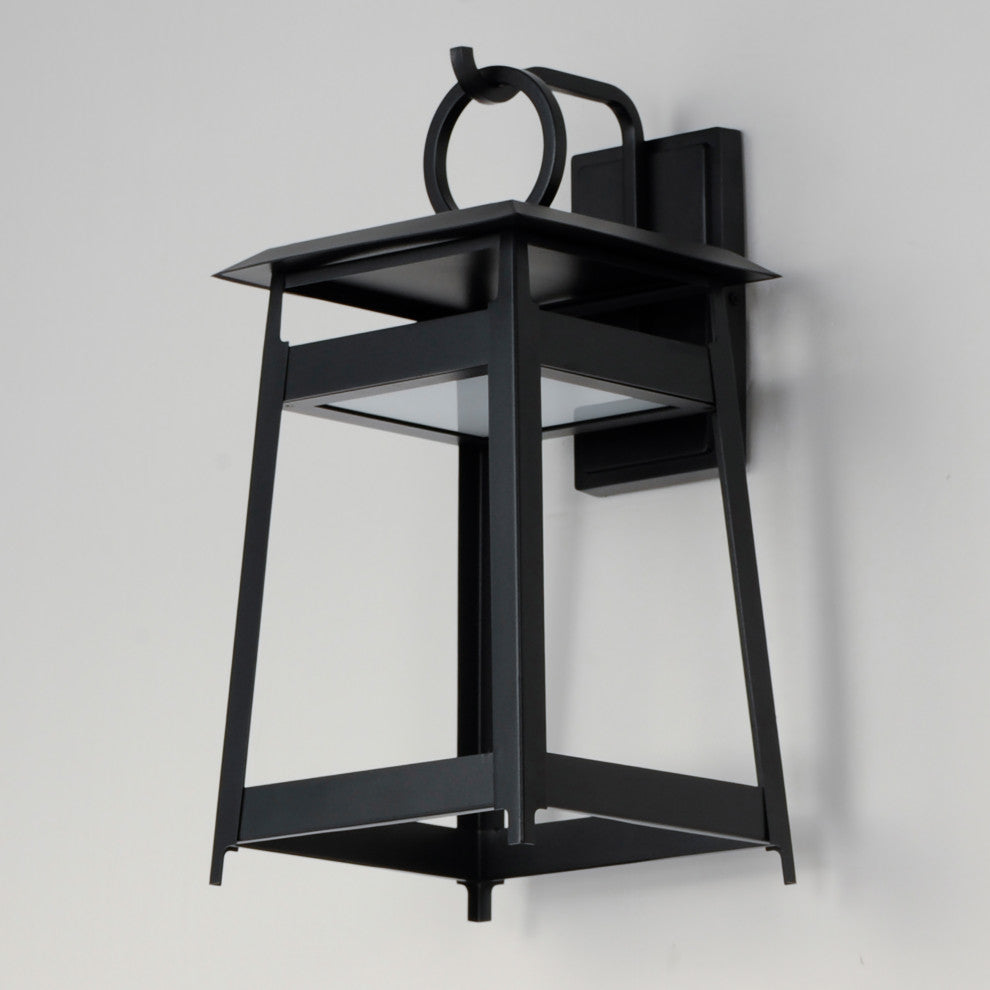 Maxim Pagoda Large LED Outdoor Sconce 30746BK, Black