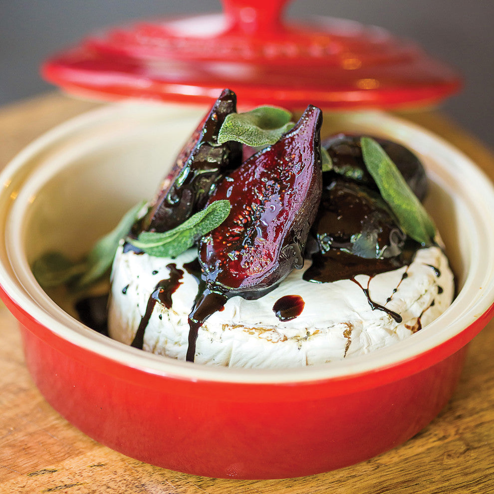 Le Creuset Stoneware Camembert Baker, Cerise