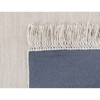 Eva Solid Area Rug, Bisque, 6'x9'