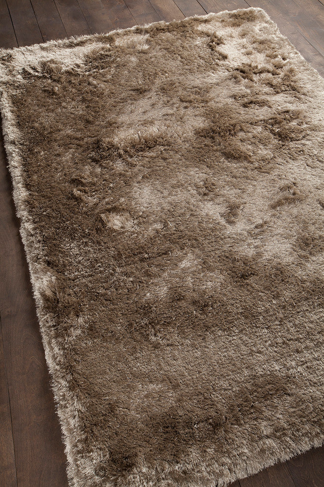 Mercury Contemporary Area Rug, Brown, 7'9"x10'6" Rectangle