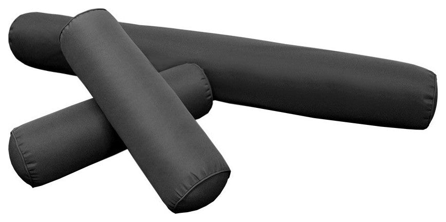 Style6 Twin-XL Pipe Trim Outdoor Mattress Bolster Slip Cover COMPLETE SET AD003