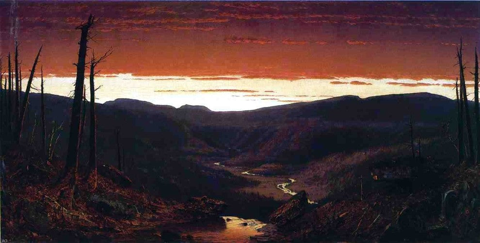 Sanford Robinson Gifford A Twilight in the Catskills Wall Decal