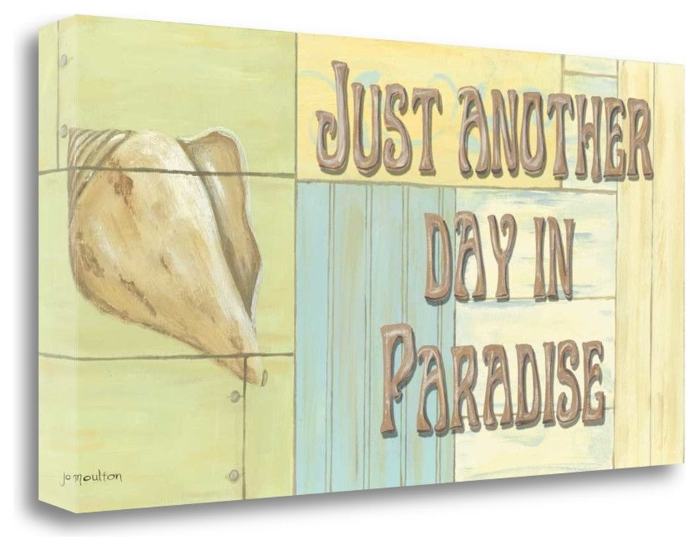 "Just Another Day In Paradise" By Jo Moulton, Giclee on Gallery Wrap Canvas
