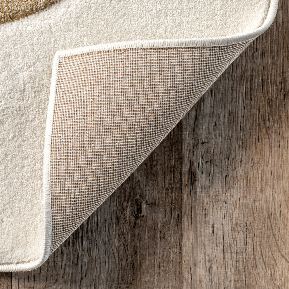 Nuloom Anabell Giraffe Kids Rug, Beige 8' x 10'