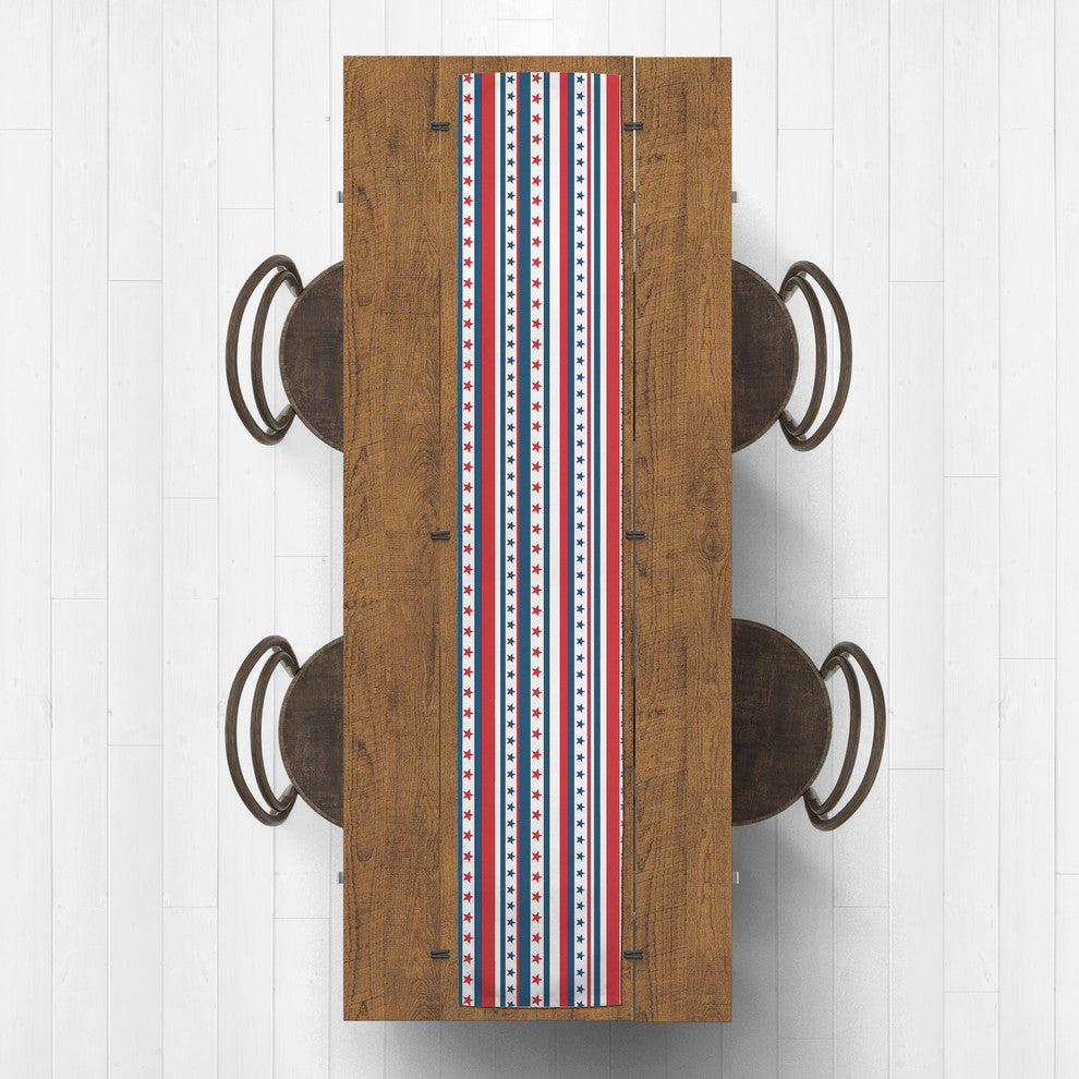 Flag Stars and StripesTable Runner