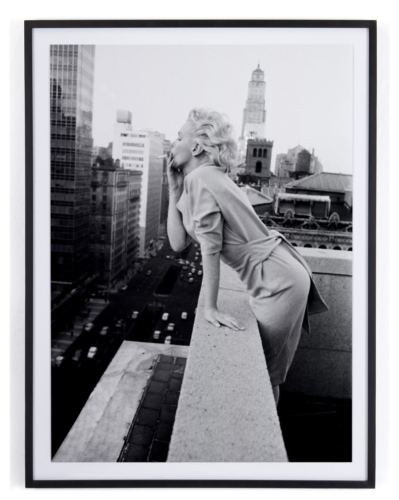 Marilyn On The Roof Ii By Getty Images