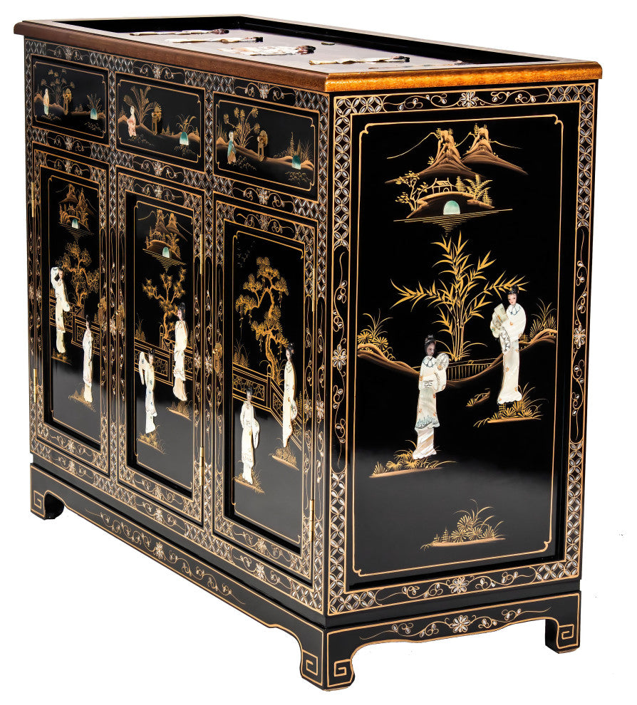 Black Lacquer Sideboard Royal Ladies