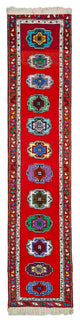 Rug N Carpet - Handmade Turkish 2' 7" x 12' 2" Unique Runner Rug