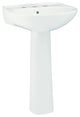 Sterling, Bathroom Sink, White, 18"x21"x33"