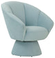 TOV Furniture Allora Light Blue Accent Chair
