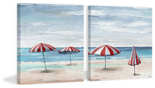 Summer Tents II Diptych, 80"x40"