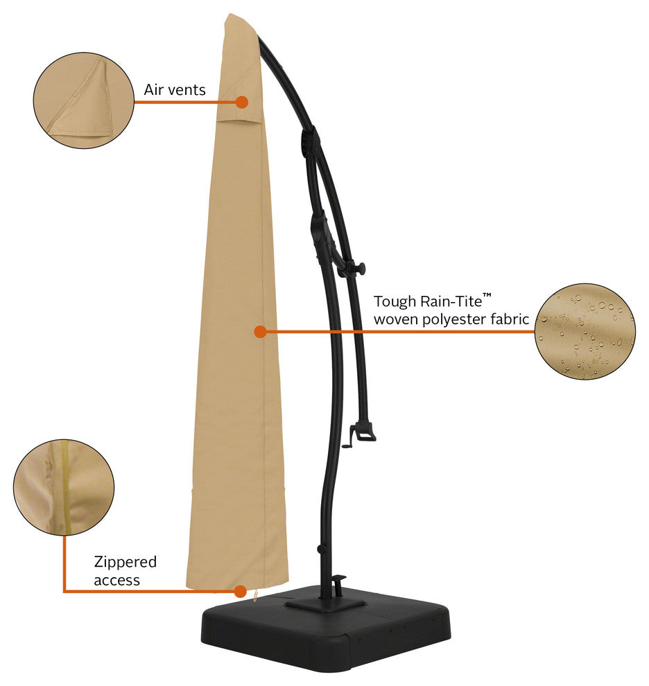 Offset Patio Umbrella Canopy Cover-All Weather Protection