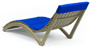 Chaise Pad for 087 Slim Chaise Pacific Blue