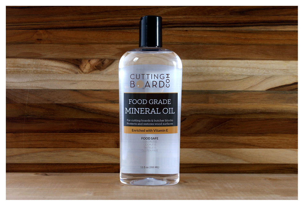 Food Grade Mineral Oil for Cutting Boards and Butcher Blocks