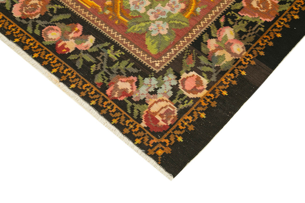 Rug N Carpet - Handmade Moldovan 7' 7'' x 10' 0'' Unique Flatweave Kilim Rug