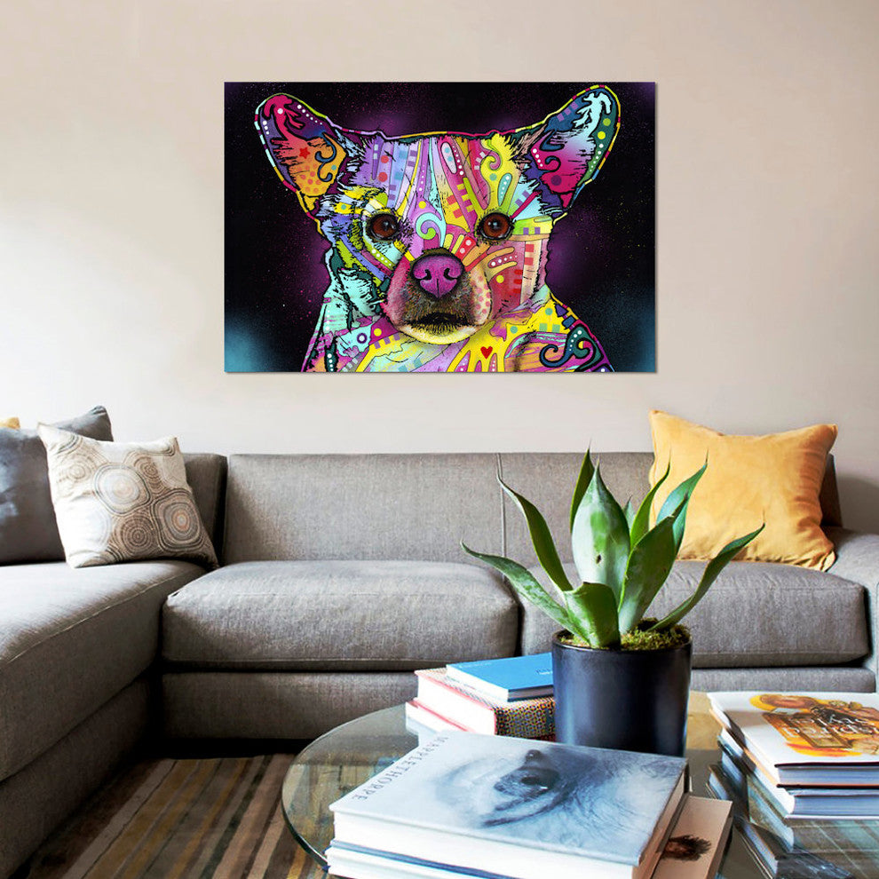 "Cheemix" by Dean Russo, Canvas Print, 26"x18"