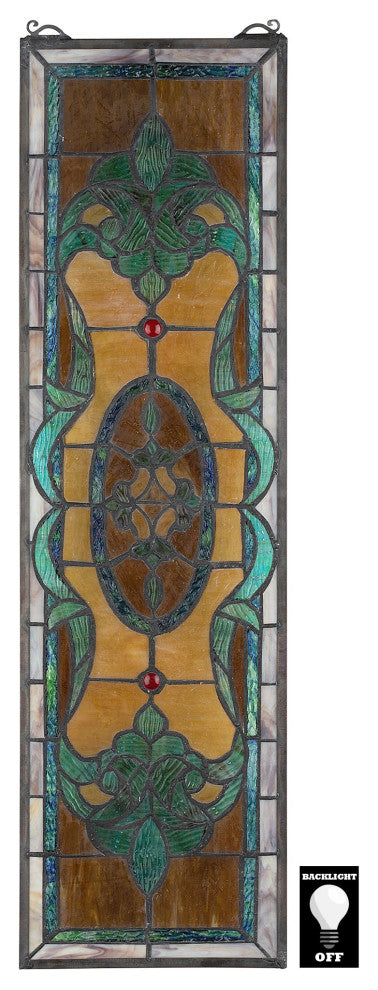 Gladstone Tiffany-Style Stained Glass Window