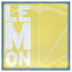 "Citrus - Lemon" Digital Paper Print by BG.Studio, 42"x42"