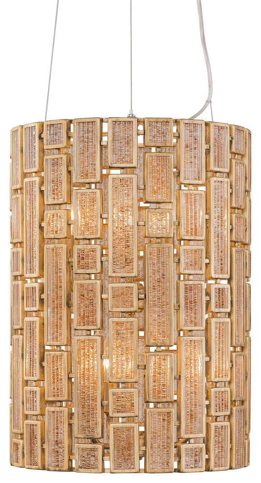 Varaluz-255F06HG-Six Light Foyer Pendant Havana Gold