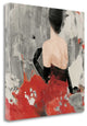 "Beautiful Gaze II Neutral" By Albena Hristova, Giclee on Gallery Wrap Canvas
