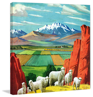 "Westward Journey" Painting Print on Wrapped Canvas