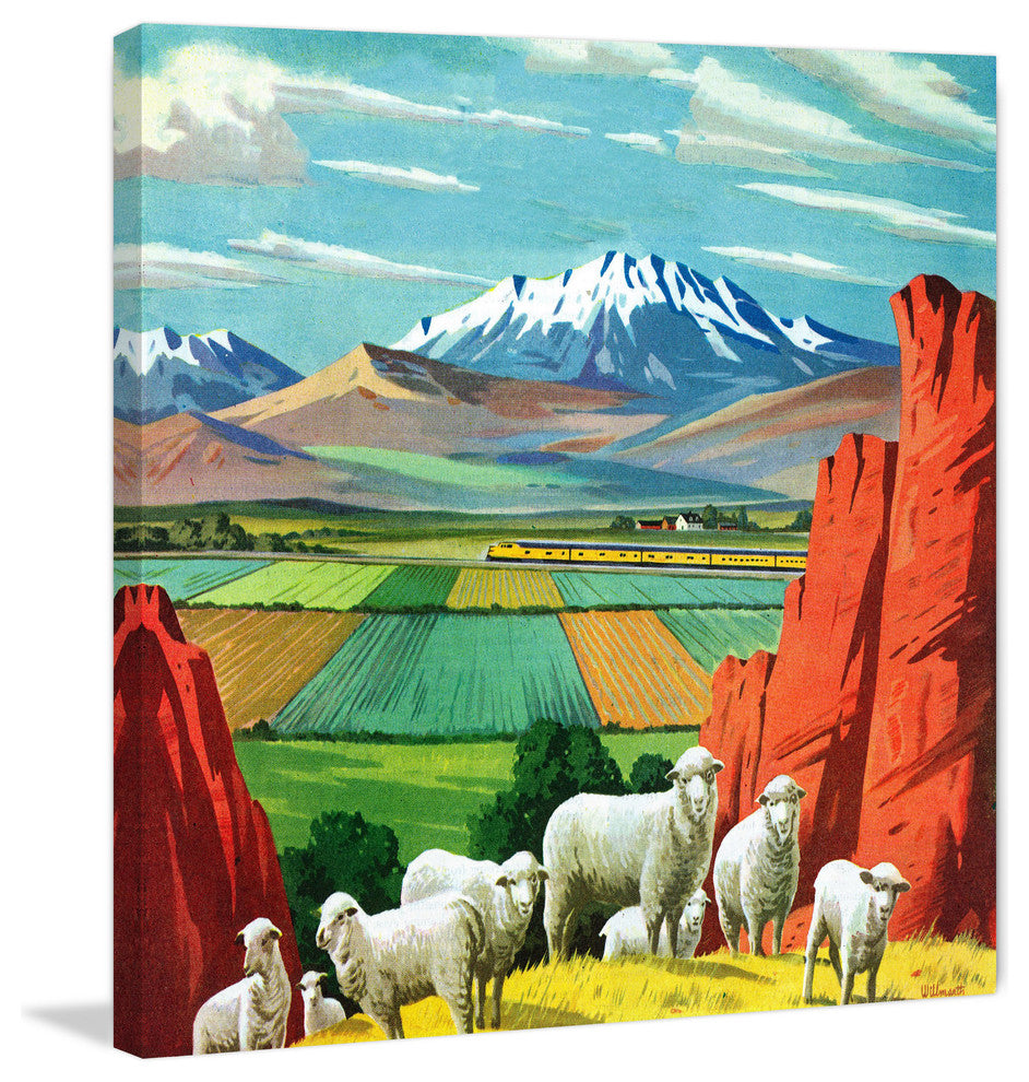 "Westward Journey" Painting Print on Wrapped Canvas