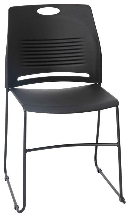 Hercules Series Commercial Grade 660 lb. Capacity Stack Chair w/ Carrying Handle