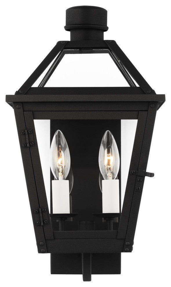 Hyannis Small Wall Lantern, Textured Black
