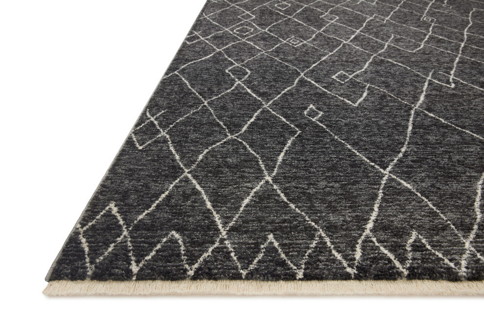 Loloi II Vance Charcoal / Dove 2'-7" X 12'-0" Area Rug