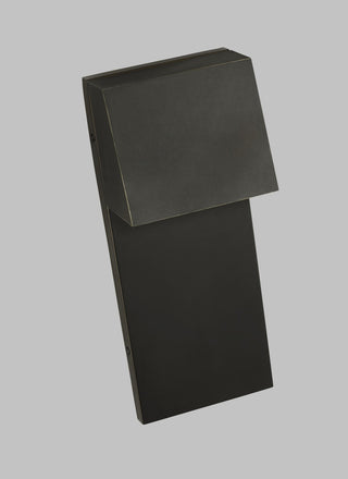 Rocha Medium LED Outdoor Wall Lantern, Antique Bronze