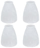 Aspen Creative 23062-4 Alabaster Replacement Glass Shade 4 Pack