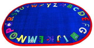 Alpha With Attitude #1008 8'x10' Children'S Educational & Play Rug
