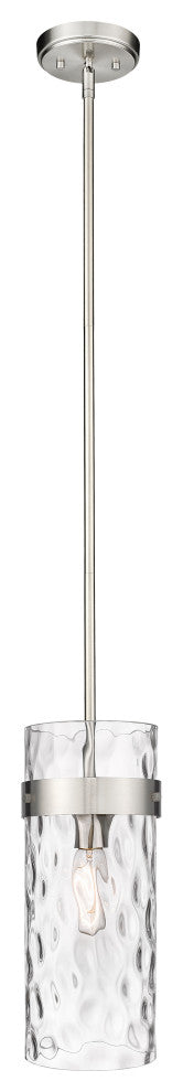 Zlite 3035P6-BN 1-Light Pendant, Clear