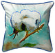 Betsy Drake Cottonball Large Indoor/Outdoor Pillow 18x18