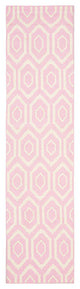 Safavieh Dhurries Dhu556C Pink, Ivory Area Rug
