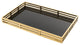 Black and Gold Serving Tray | Eichholtz Giacomo
