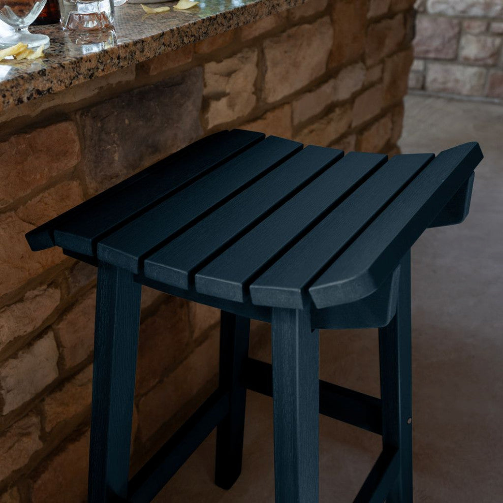 Summit Square Bar Height Stool, Federal Blue