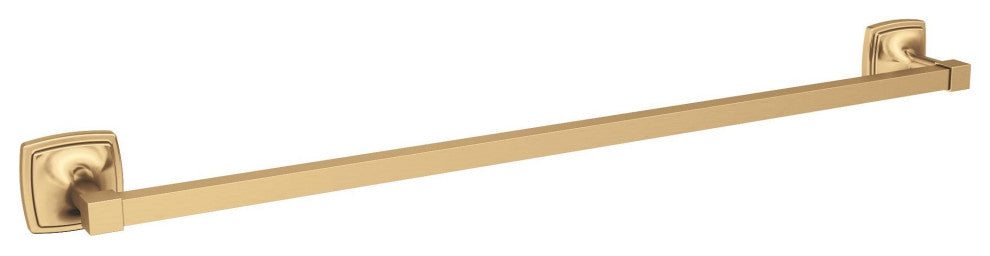 Amerock Stature Transitional Towel Bar, Champagne Bronze, 24" Center-to-Center