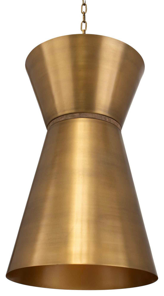 Uttermost Crocker Brass 1 Light Mini Pendant