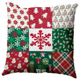 Quilted Christmas Accent Pillow, Haute Red, 16"x16"