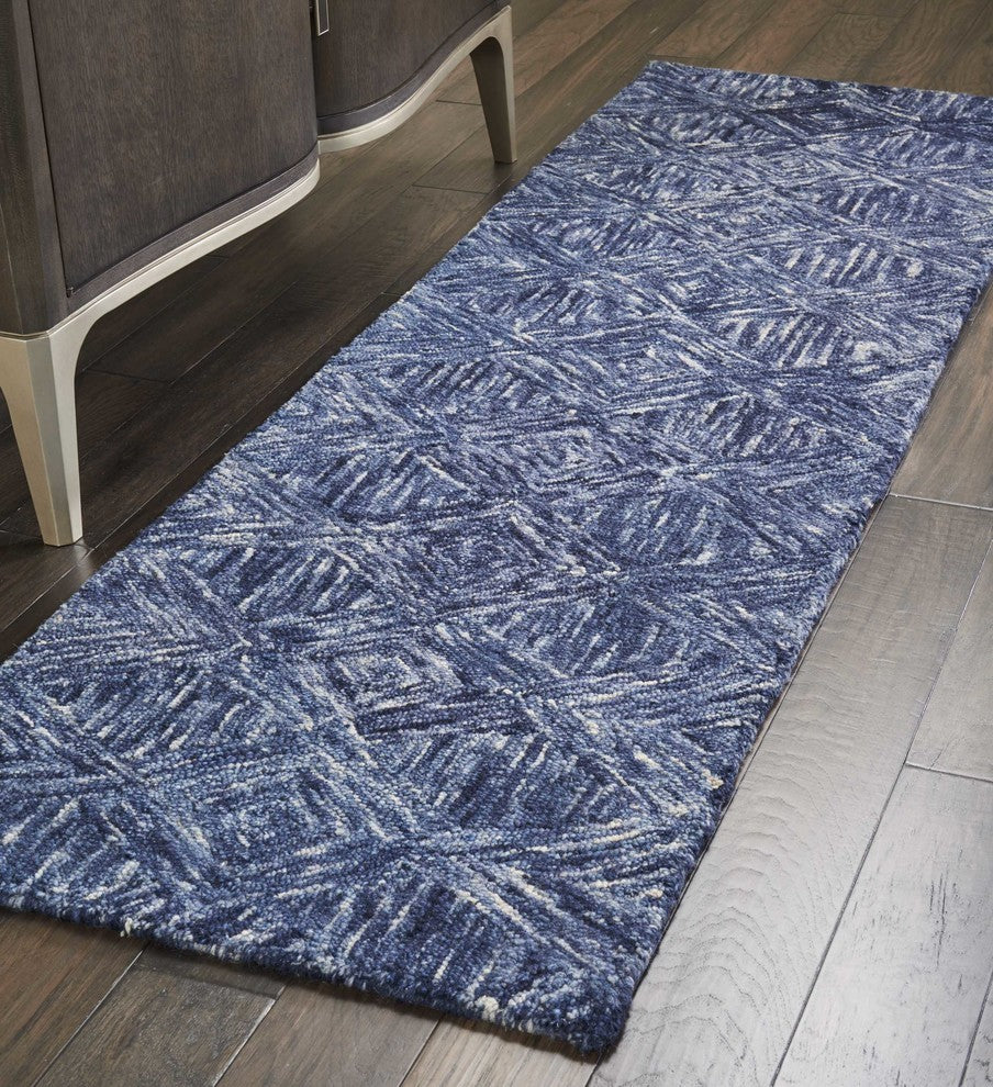 Nourison Linked Denim Area Rug, 2'3"x7'6"
