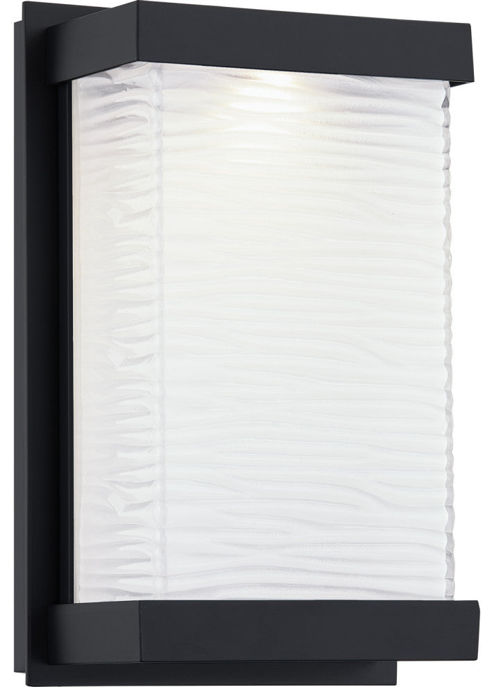 Quoizel CEL8306MBK LED Outdoor Lantern, Matte Black Finish