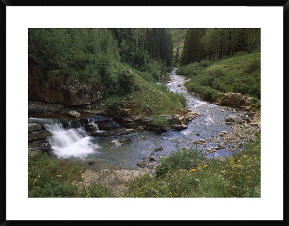 La Plata River, La Plata Canyon, San Juan National Forest, Colorado, 38"x30"
