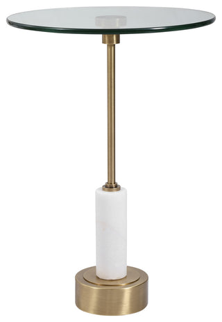 Uttermost Portsmouth Round Accent table