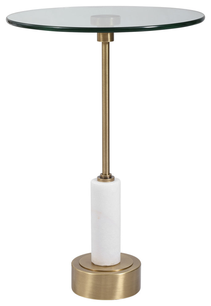 Uttermost Portsmouth Round Accent table