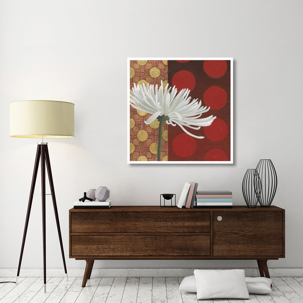 "Morning Chrysanthemum I" Digital Paper Print by Kathrine Lovell, 42"x42"