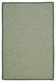 Outdoor Houndstooth Tweed OT68 Leaf Green Indoor/Outdoor Area, Rectangular 2'x6'