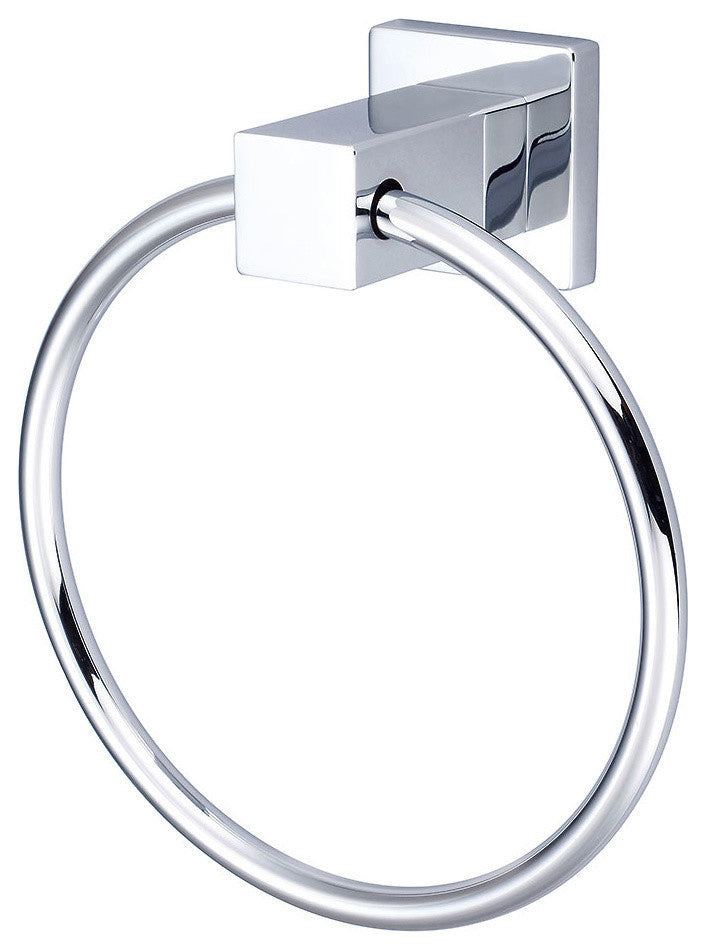 Mod Towel Ring, Polished Chrome