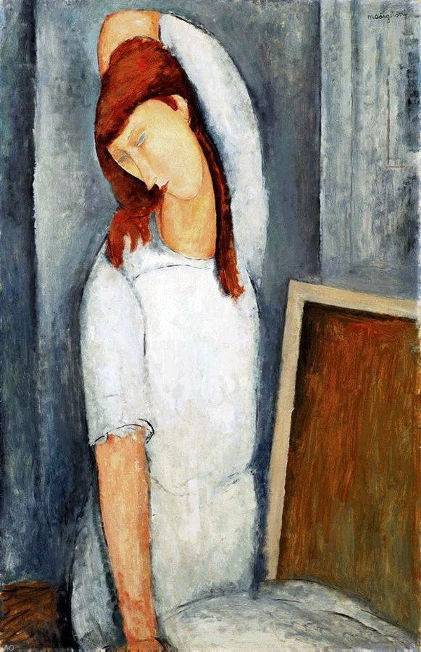 Amedeo Modigliani A Coffee, 18"x27" Wall Decal Print