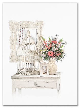 The Macneil Studio 'Birdcage II' Canvas Art, 24"x18"